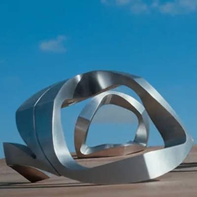 Garten-Metallzusammenfassungs-gestaltet moderner Schleifen-Edelstahl für im Freien