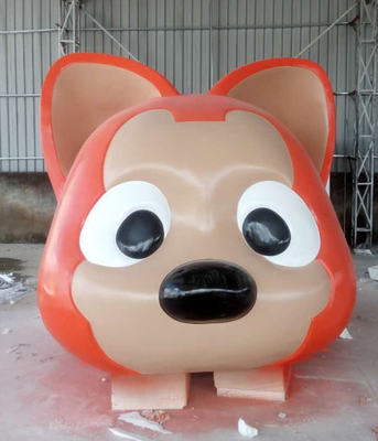Ali Fibreglass Cartoon Character Sculpture-Piazza-Garten-Dekoration