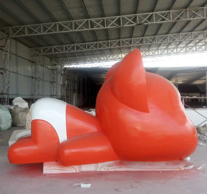 Ali Fibreglass Cartoon Character Sculpture-Piazza-Garten-Dekoration
