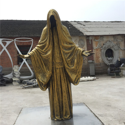 Fiberglas-Statuen Tod-Azrael Halloween im Freien 80cm 120cm 150cm 180cm