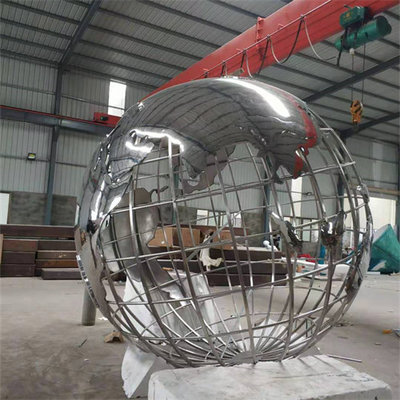 Metallplaneten-Erdskulptur im Freien SS 304 316 für Anzeige