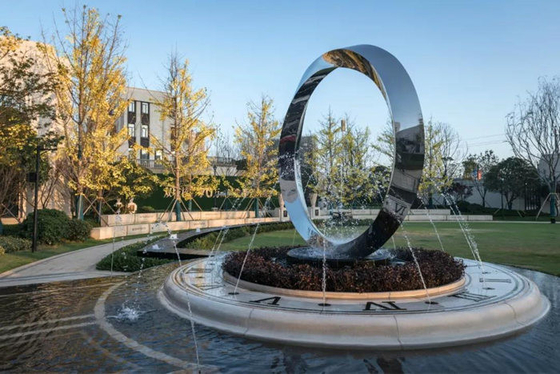 Große dekorative Metallskulptur-Kunst SS 316L besonders angefertigt für Garten